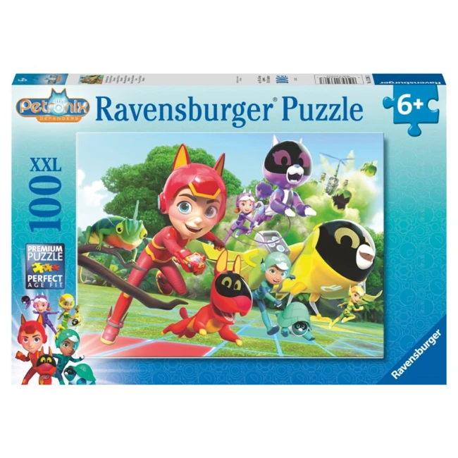 Ravensburger Puzzle Petronix Defenders 100 pezzi XXL
