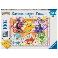 Ravensburger Puzzle Pokémon 100 pezzi XXL