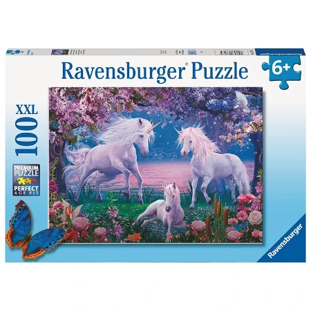 Ravensburger Puzzle Unicorni Incantati 100 pezzi XXL