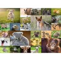 Ravensburger Puzzle I Cuccioli del Mondo 200 pezzi XXL