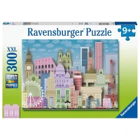 Ravensburger Puzzle Europa Colorata 300 pezzi XXL