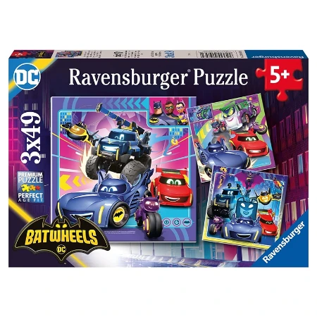 Ravensburger DC Batwheels 3 Puzzle da 49 pezzi