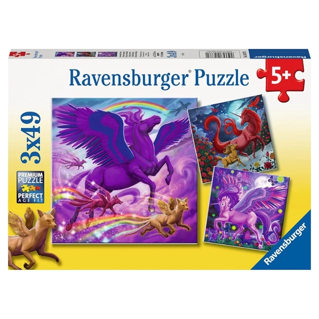 Ravensburger Creature Mitologiche 3 Puzzle da 49 pezzi
