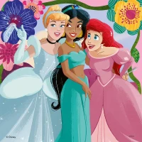 Ravensburger Disney Princess 3 Puzzle da 49 pezzi