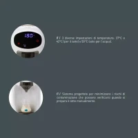 Nuvita Latte Espresso Macchina per Preparazione Automatica del Latte in Polvere