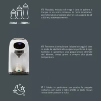 Nuvita Latte Espresso Macchina per Preparazione Automatica del Latte in Polvere