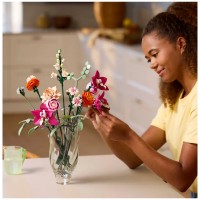LEGO Botanical Collection Bouquet di Fiori Rosa 10342