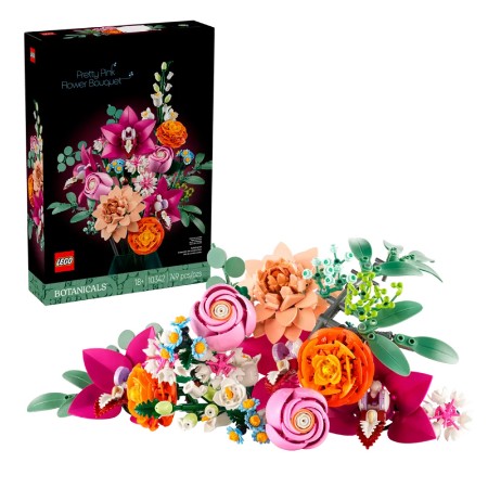 LEGO Botanical Collection Bouquet di Fiori Rosa 10342