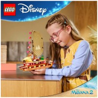 LEGO Disney Canoa Avventurosa di Moana 43270