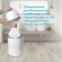 Chicco Sacchetti per Mangiapannolini Odours Off 