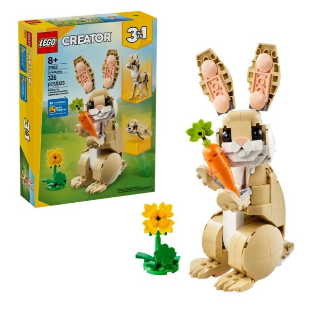 LEGO Creator 3in1 Coniglio Carino 31162