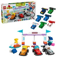 LEGO DUPLO Auto da Corsa e Piloti del Team F1 10445