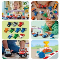 LEGO DUPLO Auto da Corsa e Piloti del Team F1 10445