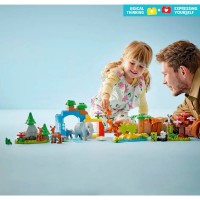 LEGO DUPLO Famiglie di Animali Selvatici 3in1 10446