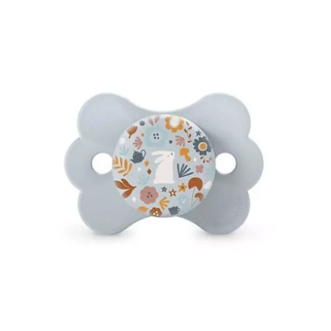 Suavinex Ciuccio Wonderland Liberty con Scudo Ergonomico 6-18 mesi - Azzurro