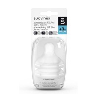 Immagine di Suavinex 2 Tettarelle Simmetriche SX Pro Fisio - Flusso Medio