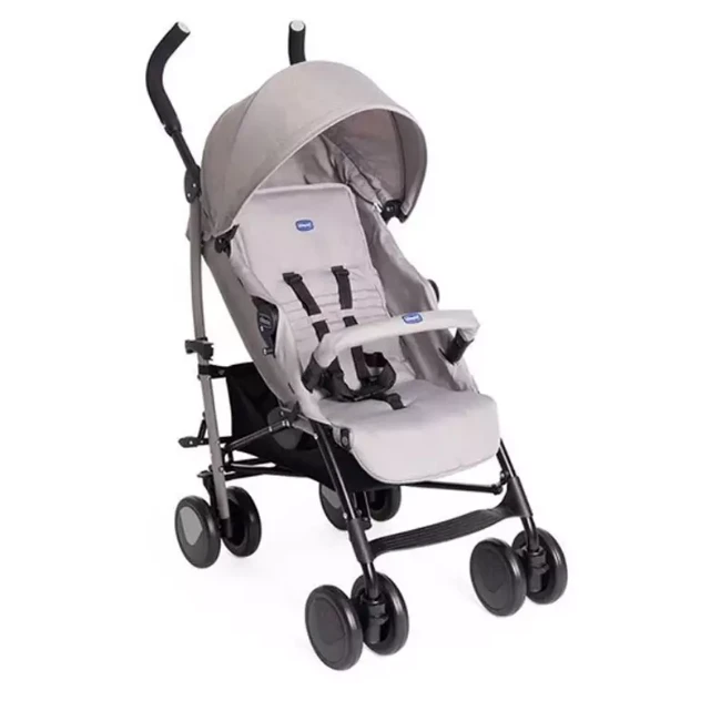 Chicco Passeggino Leggero Echo con Ampia Seduta e Doppi Manici - Nut
