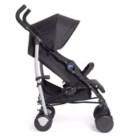 Chicco Passeggino Leggero Echo con Ampia Seduta e Doppi Manici - Ebony