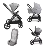 Chicco Trio Mysa con Passeggino, Navicella Flexi e Seggiolino Auto Reclinabile First Seat Recline 40-85 cm per Neonati da 0 a 4 Anni