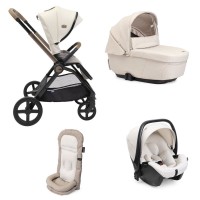 Immagine di Chicco Trio Mysa con Passeggino, Navicella Gran Comfort e Seggiolino Auto Kory Plus 40-85 cm per Neonati da 0 a 4 Anni
