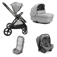 Immagine di Chicco Trio Mysa con Passeggino, Navicella Gran Comfort e Seggiolino Auto Kory Plus 40-85 cm per Neonati da 0 a 4 Anni