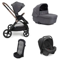 Immagine di Chicco Trio Mysa con Passeggino, Navicella Gran Comfort e Seggiolino Auto Kory Plus 40-85 cm per Neonati da 0 a 4 Anni