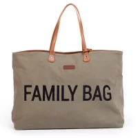 	Childhome Family Bag Borsa Weekend Capiente con Kaki di Childhome