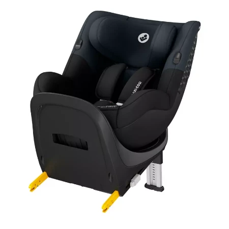 Maxi-Cosi Mica 360 S Seggiolino Auto Isofix con Base Girevole - dai 3 mesi ai 4 Anni - TONAL BLACK