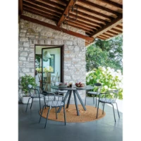 Immagine di Vermobil Tavolo Daisy Ø130 cm Grigio Antico