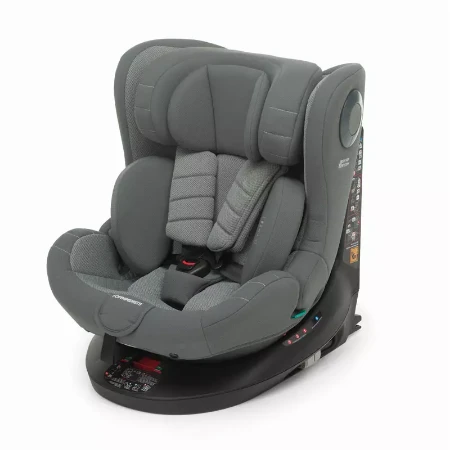 Immagine di Foppapedretti Seggiolino Auto FP360 Quick i-Size 40-150 cm con Base Isofix Girevole e Top  Tether - da 0 a 12 anni