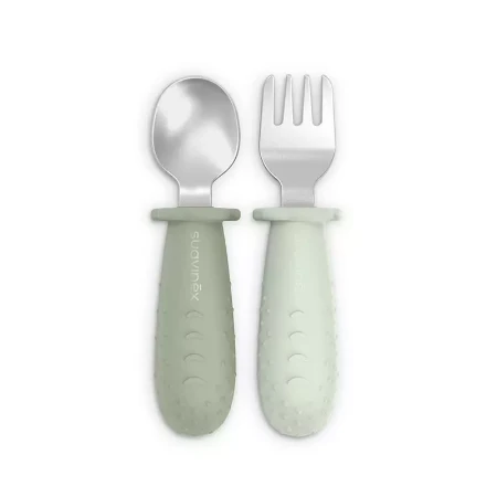 Immagine di Suavinex Set Prime Posate Evolutive in Acciaio Inox