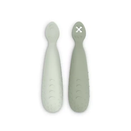 Immagine di Suavinex Essence Set 2pz Cucchiai Pre-Svezzamento in Silicone 6m+