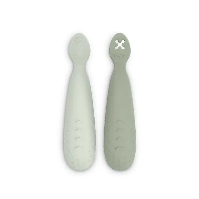Immagine di Suavinex Essence Set 2pz Cucchiai Pre-Svezzamento in Silicone 6m+