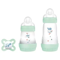 Immagine di Mam Easy Start Set Benvenuto Regalo con 2 Biberon Anticolica e Ciuccio Neonato 0m+