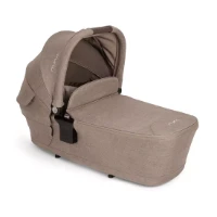 Nuna Navicella Lytl Pieghevole con Tendina Dream Drape - Choco-Cedar