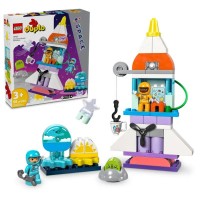 LEGO DUPLO Avventura dello Space Shuttle 3 in 1 10422