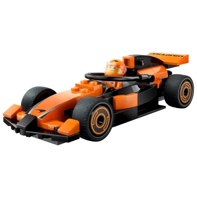 LEGO City Pilota e monoposto McLaren F1 60442
