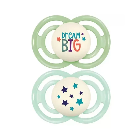 Immagine di Mam Perfect Night Set 2 Ciucci in Silicone 6+ mesi 