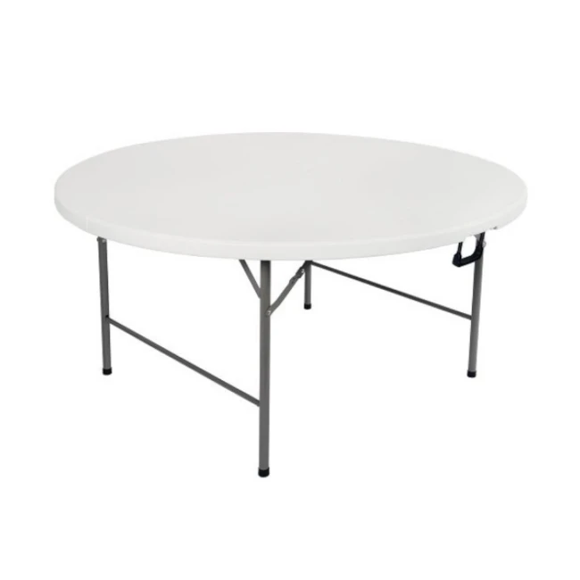 Immagine di Verdelook Tavolo da Catering Tondo Pieghevole Ø150 cm