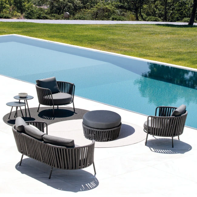 Paniate Vermobil Salotto da Esterno Daisy Rope Posti in