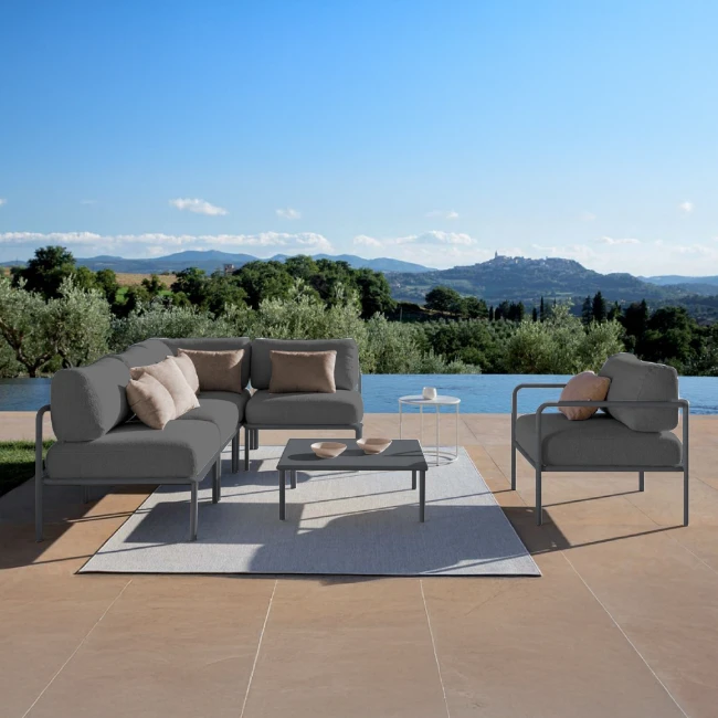 Paniate Vermobil Salotto da Esterno Componibile Miami in offerta