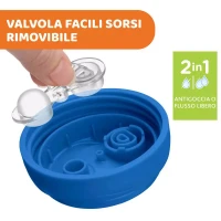 Immagine di Chicco Glowing Up Borraccia Luminosa con Valvola Facili Sorsi 14m+