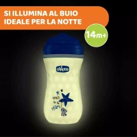 Immagine di Chicco Glowing Up Borraccia Luminosa con Valvola Facili Sorsi 14m+