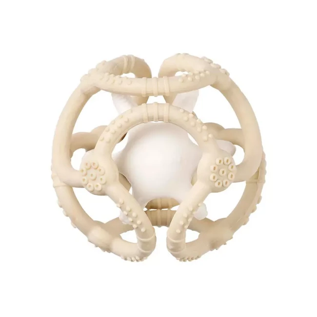 Immagine di Nattou Set 2 Palline Massaggiagengive in Silicone Morbido e Flessibile