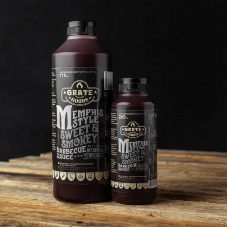 Immagine di Grate Goods - Memphis Style Sweet & Smokey Barbecue Sauce 