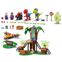 LEGO Marvel La Battaglia tra Spider-Man e Gobby Contro i Raptor al Quartier Generale della Tree House 11200