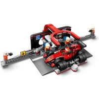 LEGO City F1 Pit Stop e Pit Crew con Auto Ferrari 60443