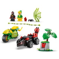 LEGO Marvel Inseguimento sui dino-Veicoli di Spin ed Electro 11198