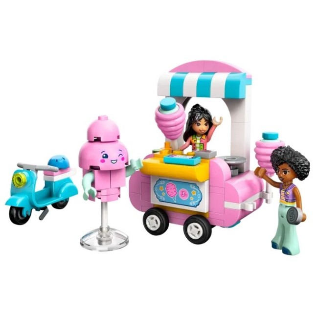 LEGO Friends Bancarella di Zucchero Filato e Scooter 42643