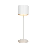 Immagine di Preqù Lampada da Tavolo Allegra Ricaricabile Cilindro h37 cm 